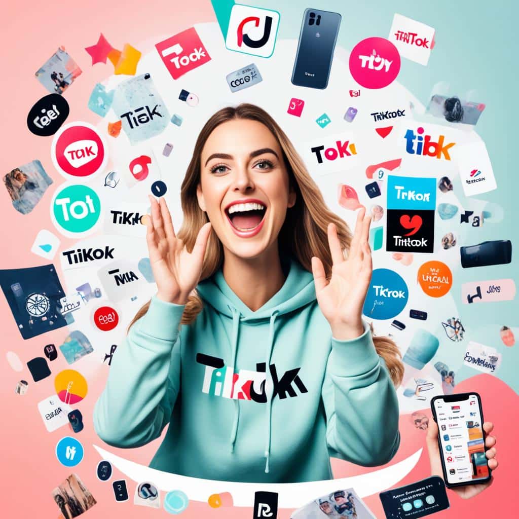 Conteúdos patrocinados no TikTok