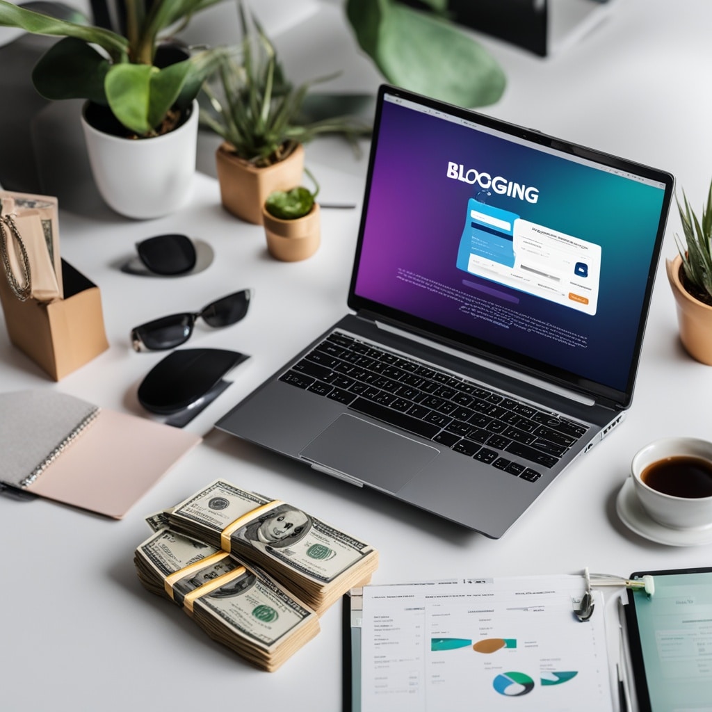 monetização de blog