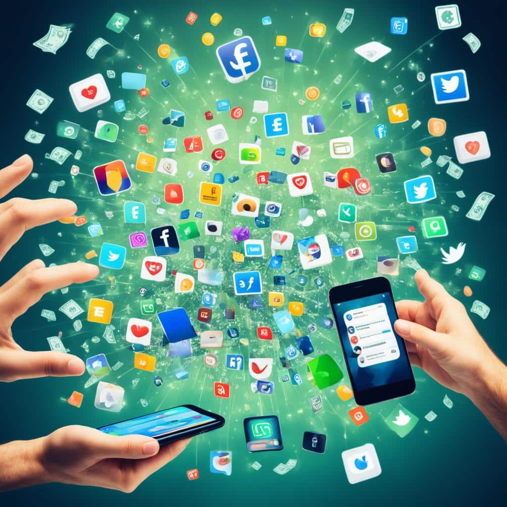 Monetização de redes sociais