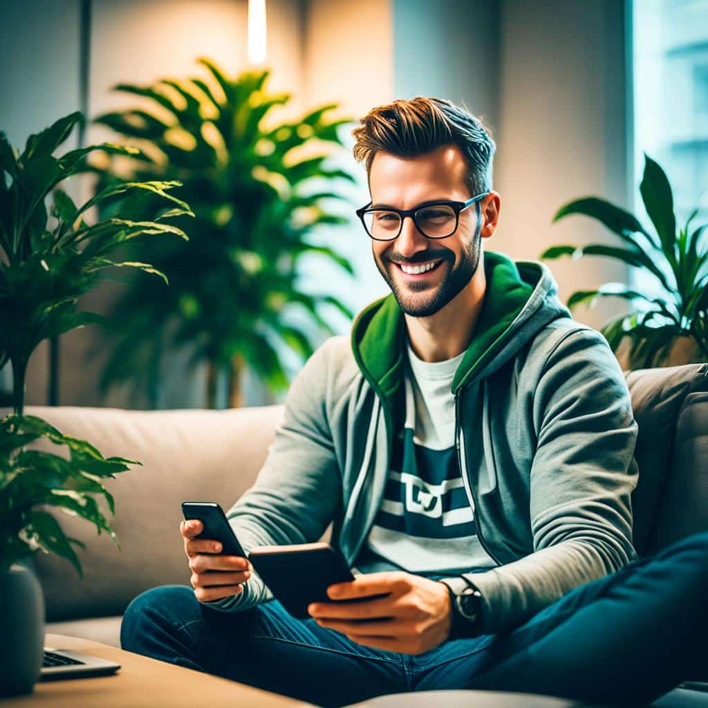 Trabalhar em casa pelo celular