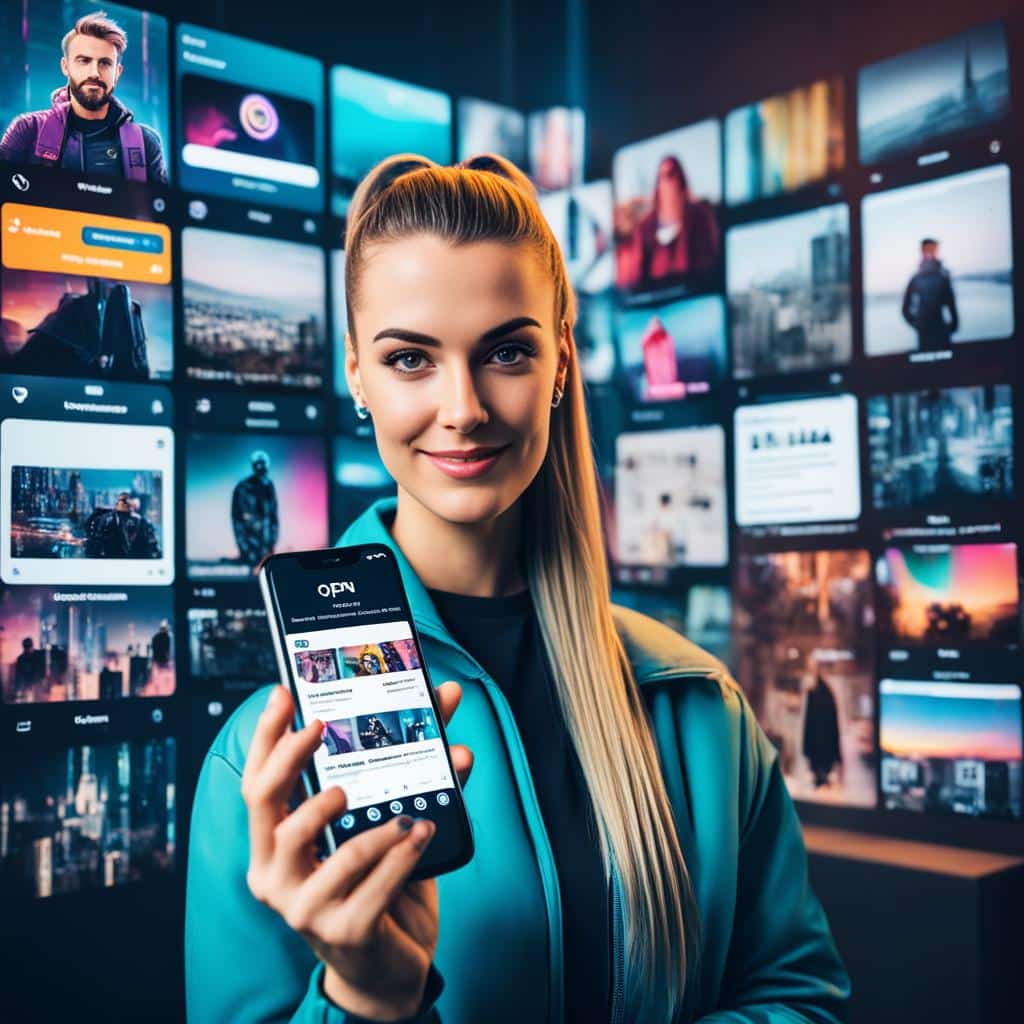 influenciador digital no Instagram