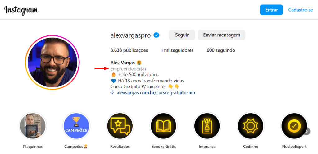 Bio para Instagram: 12 Exemplos Prontos e 200 Frases Prontas (Copie e ...