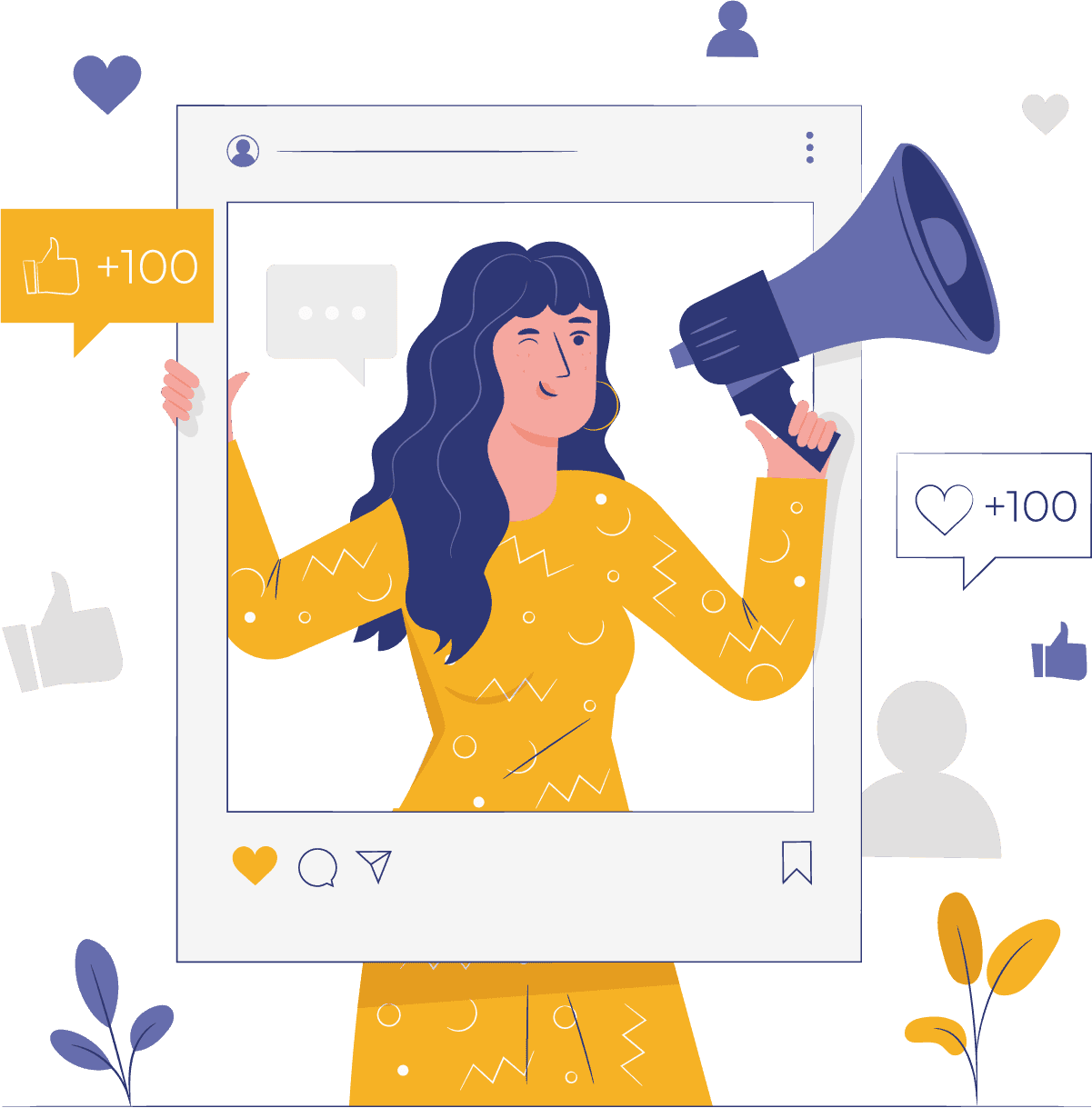 Crie posts patrocinados.