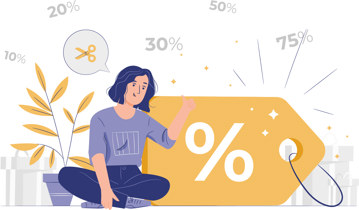 Ofereça descontos cumulativos, isso atrai clientes e fideliza-os.
