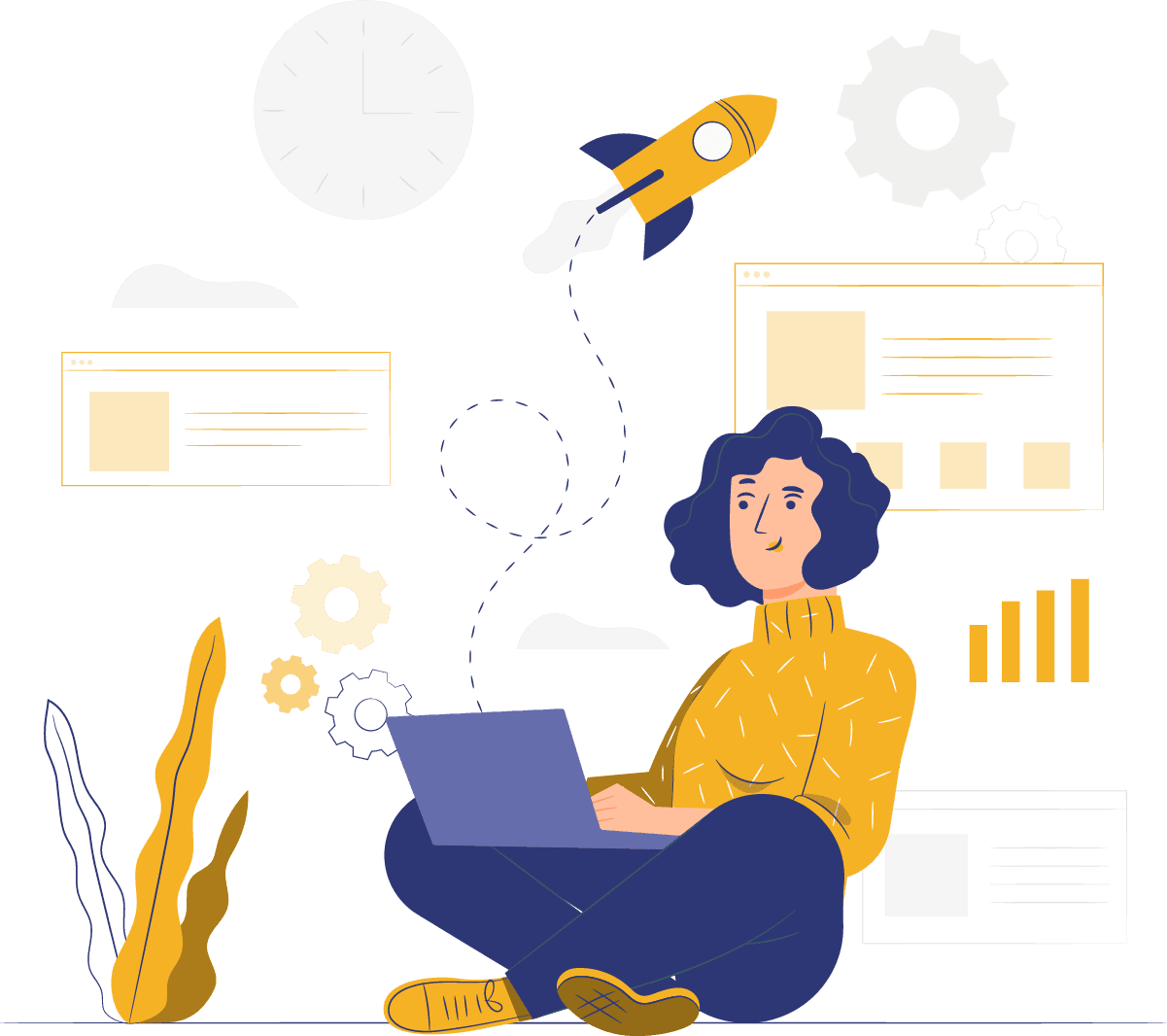 O empreendedorismo digital permite trabalhar em casa ou de qualquer lugar