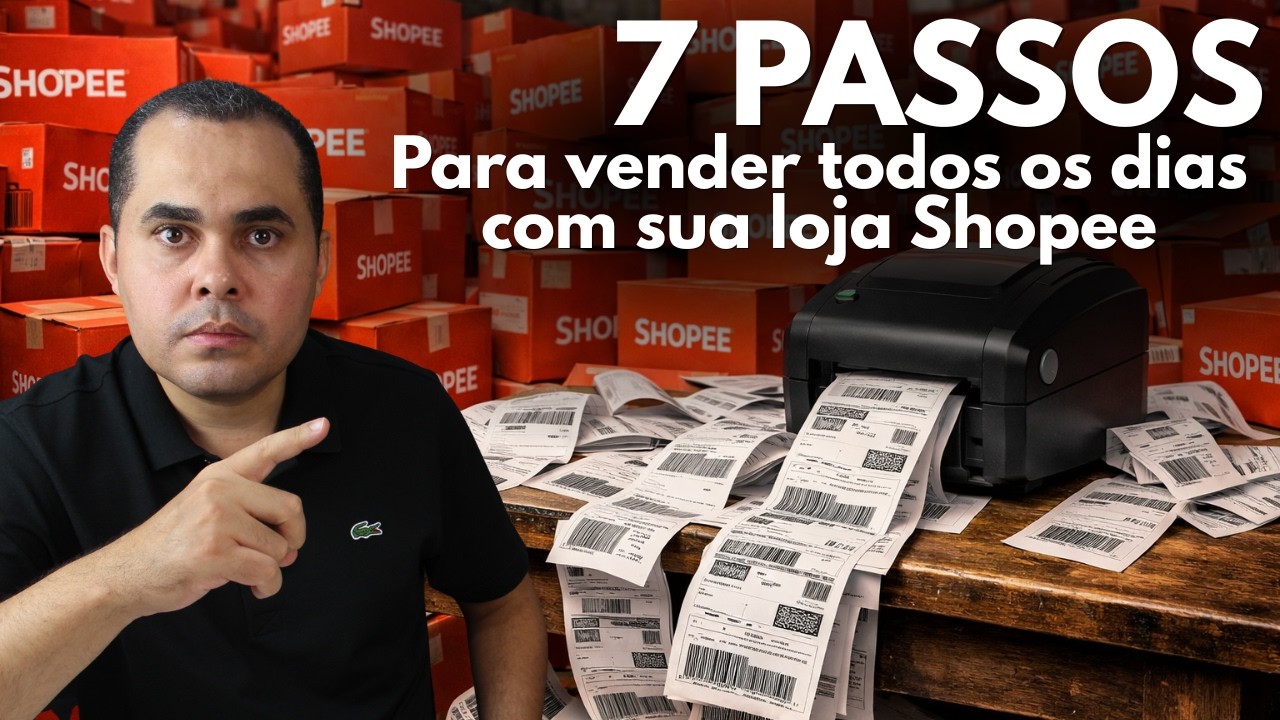 7 passos para sua loja na Shopee vender todos os dias mesmo sendo iniciante trabalhando em casa