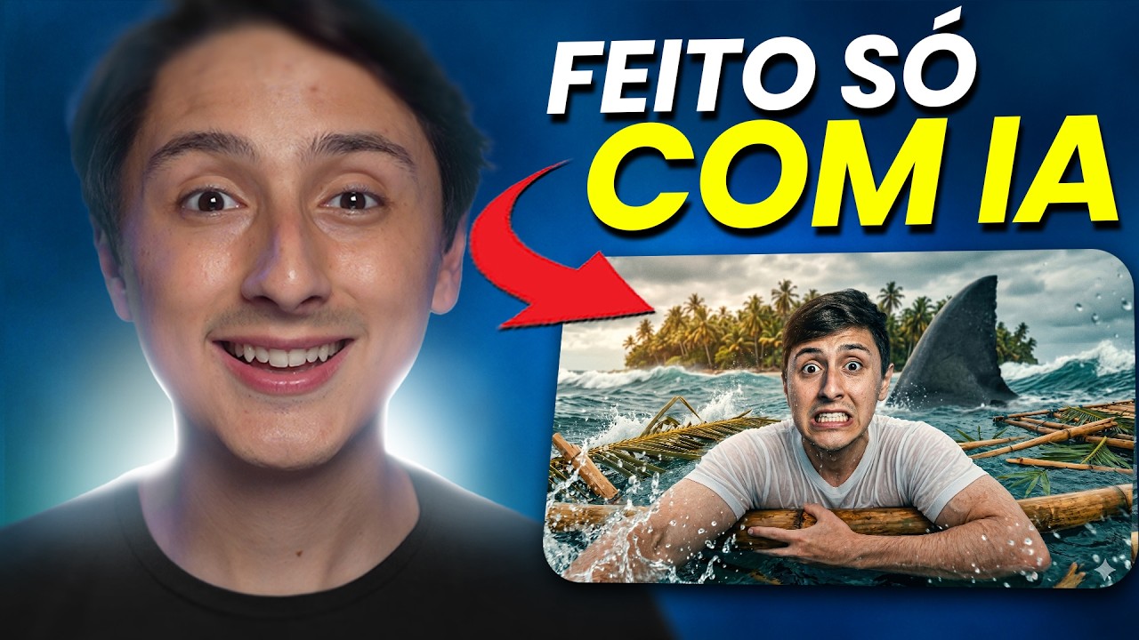 COMO CRIEI THUMBNAILS PRO YOUTUBE USANDO APENAS IA GRÁTIS (MOSTRANDO NA PRÁTICA)