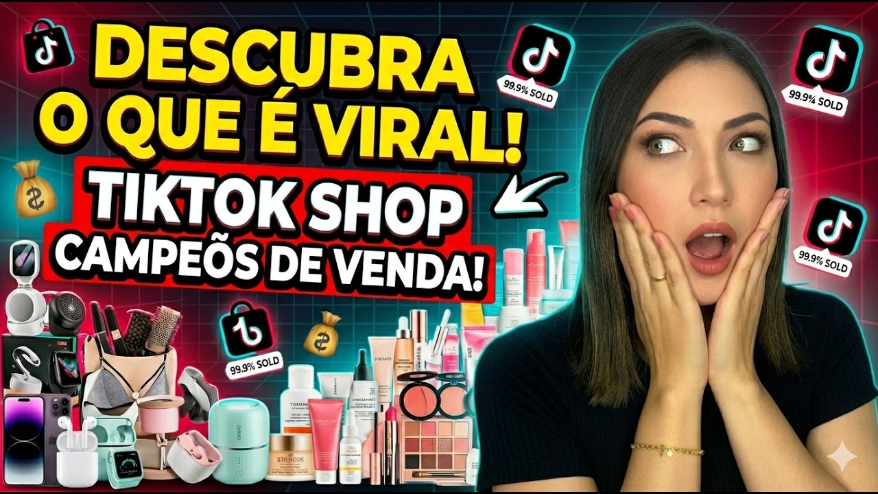 COMO ENCONTRAR OS PRODUTOS QUE MAIS VENDEM NO TIKTOK SHOP