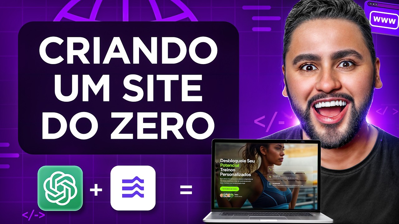Como Criar e Publicar um Site PROFISSIONAL do Zero para sua Empresa em ...