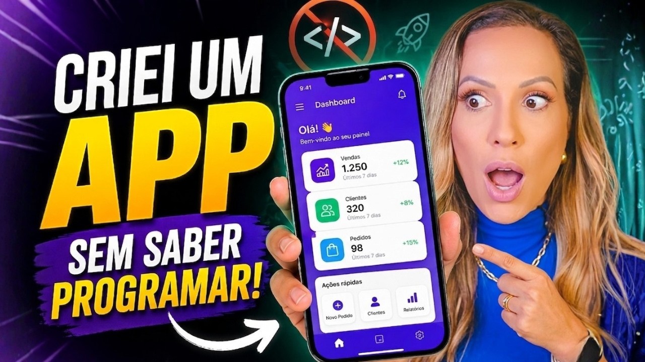Criei um Aplicativo Web em Poucos Minutos (sem saber programar)