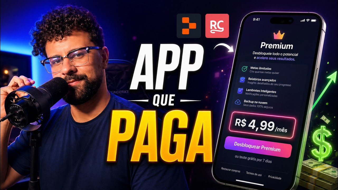 Criei um app mobile com IA e deixei pronto pra App Store