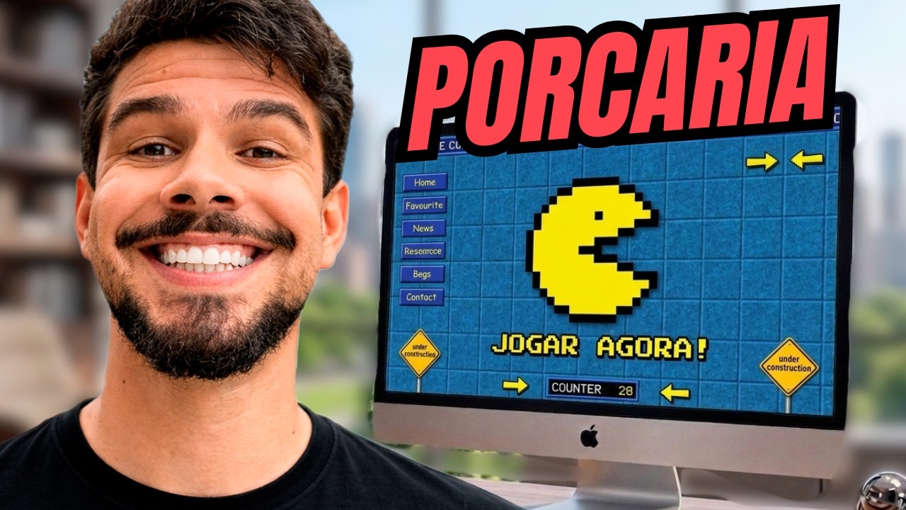 Do ZERO a APOSENTADORIA criando um SITE PORCARIA 🤪