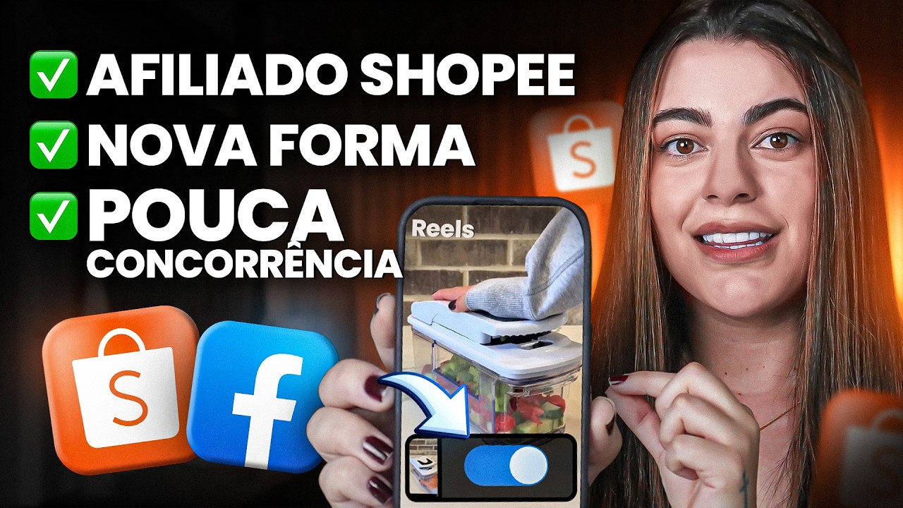 NOVA função dentro do FACEBOOK para vender como Afiliado Shopee