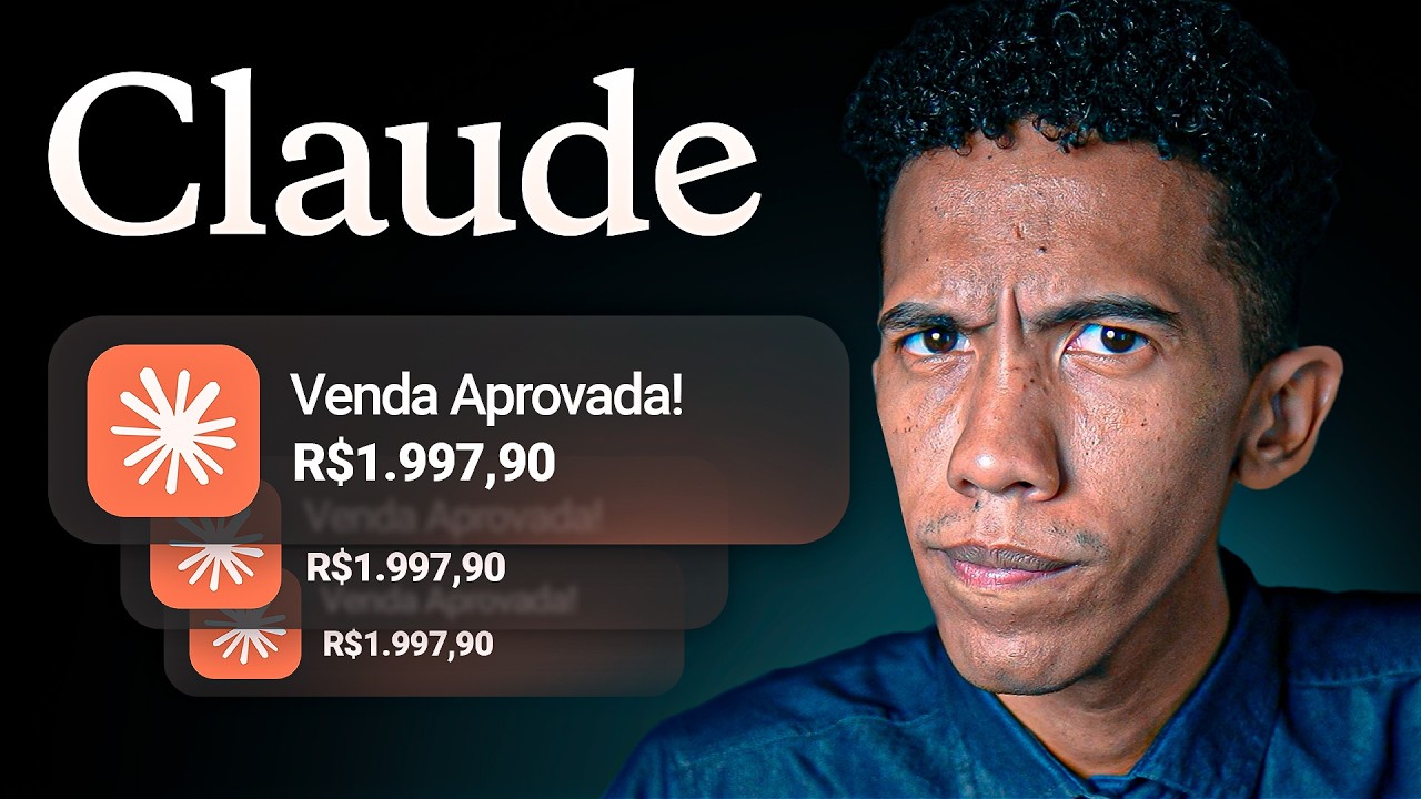 USEI O CLAUDE e FIZ R$2.397 EM 15 DIAS só USANDO IA (Apenas ME COPIE) | Jhonatas Silva