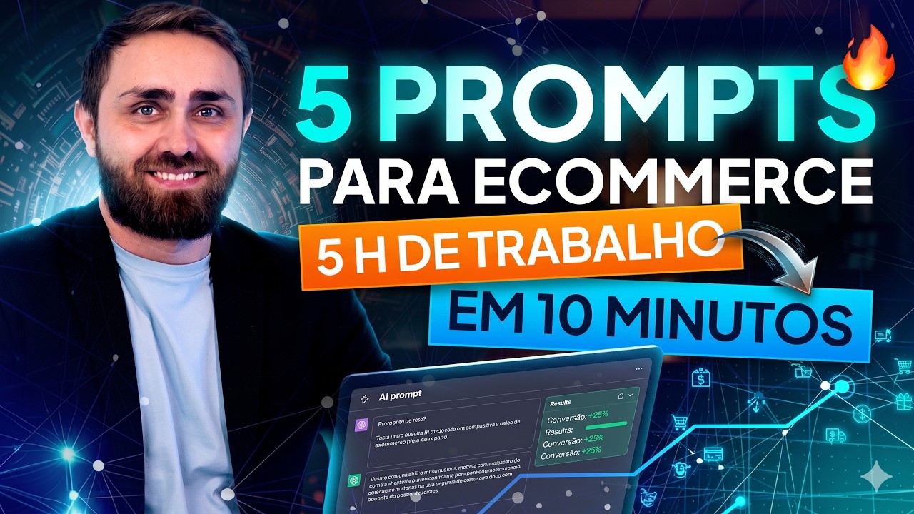5 Prompts para ChatGPT, Gemini e Claude que Vão Salvar Horas do Seu Ecommerce em 2026