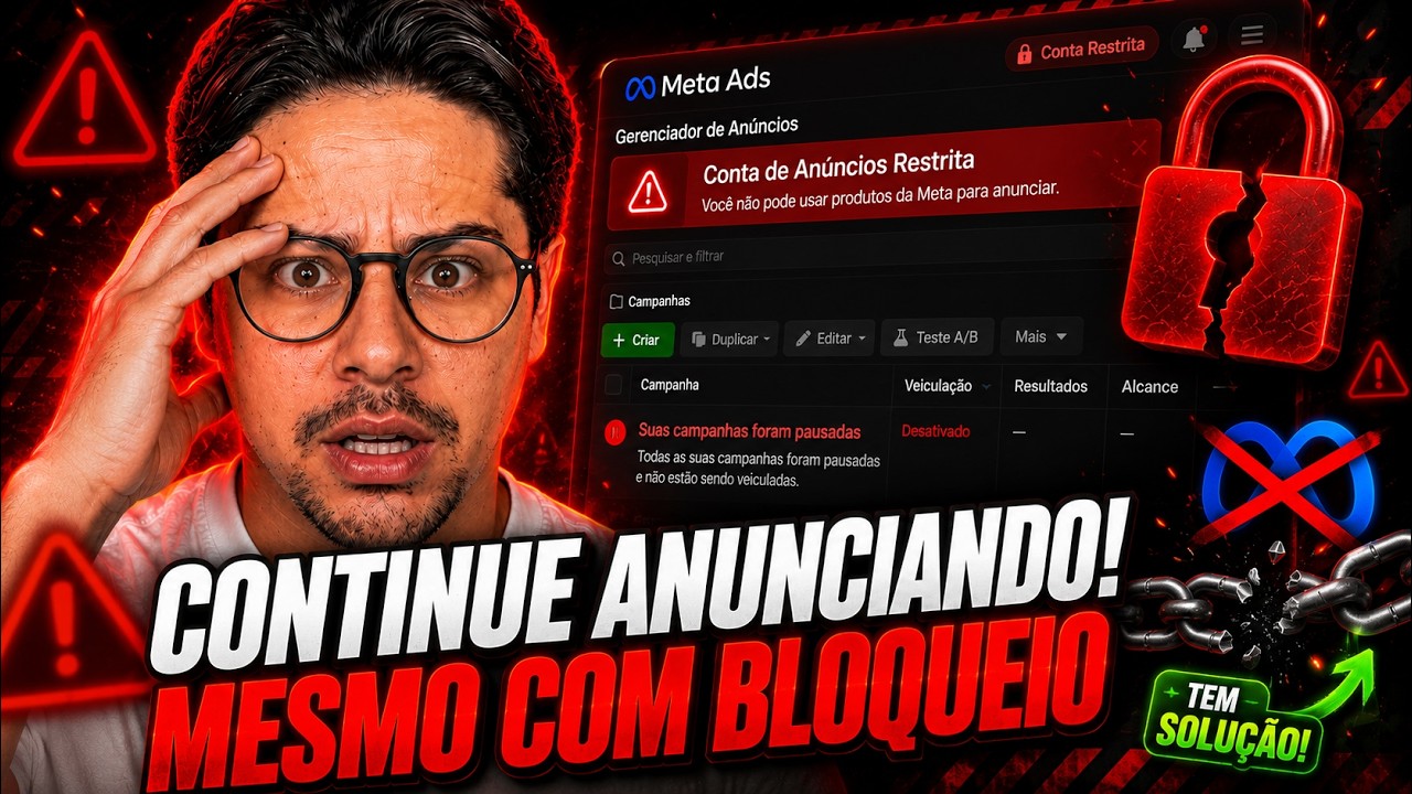 BM Restrita no Meta Ads: O Passo a Passo Para Suas Campanhas Não Pararem