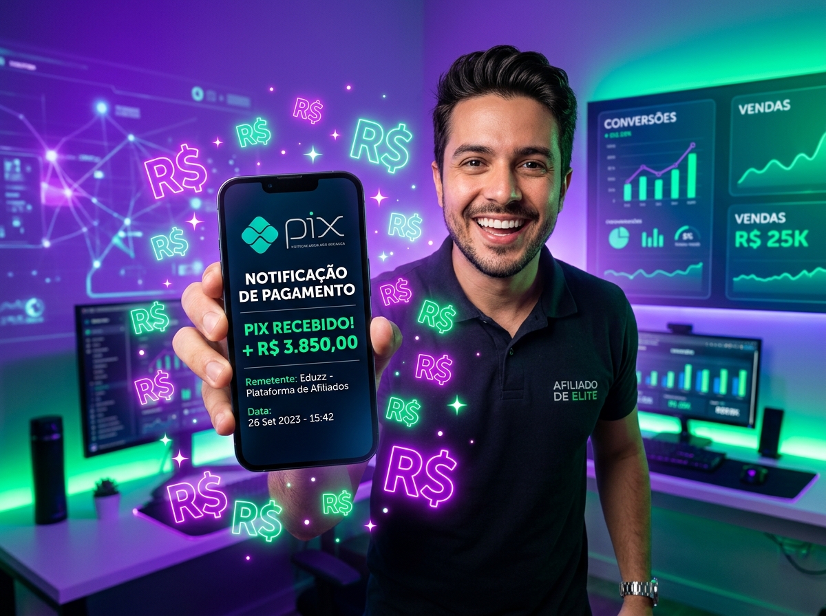 Como Vender como Afiliado na Kiwify em 2026: O Manual Direto para Comissões no PIX em 24h