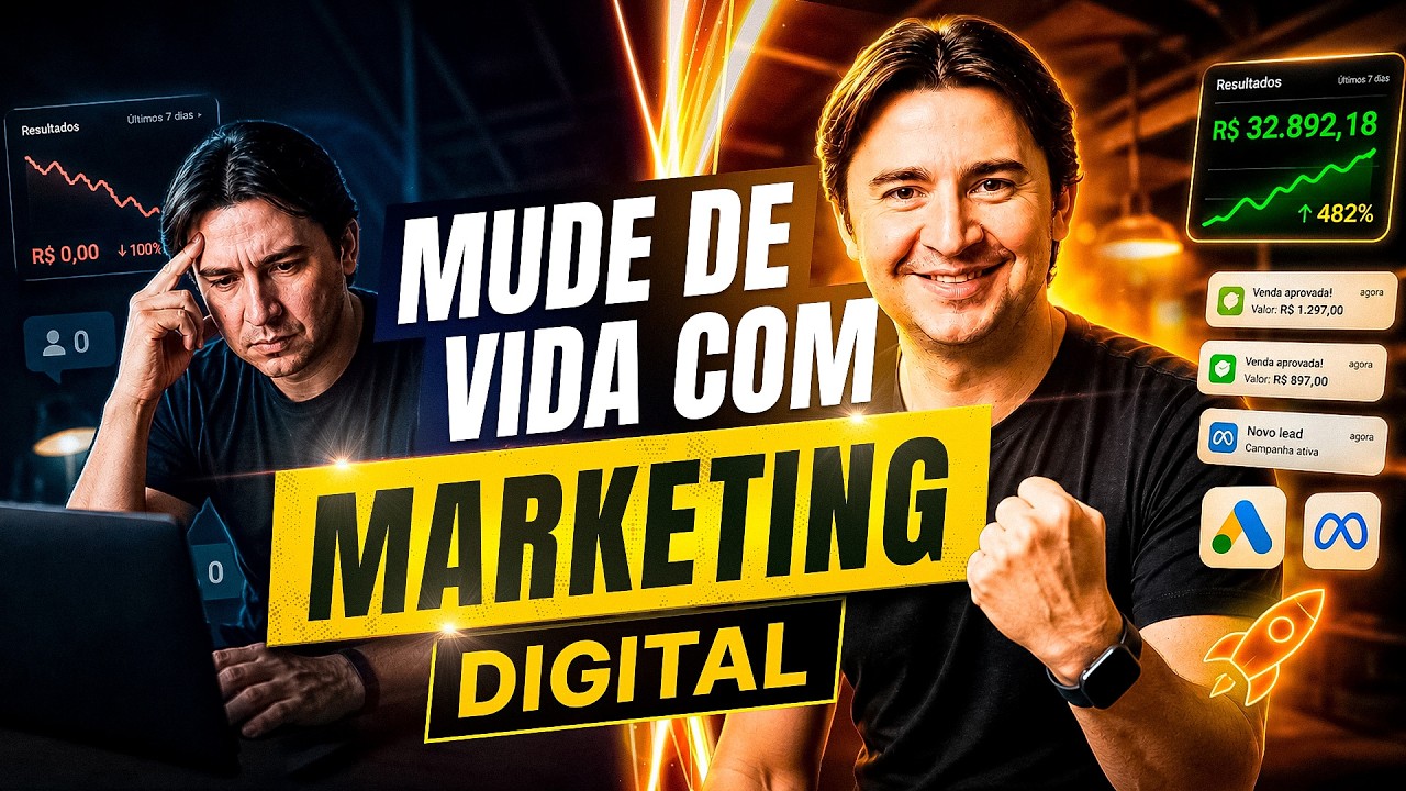 COMO COMEÇAR NO MARKETING DIGITAL DO ZERO EM 2026 E MUDAR DE VIDA ...