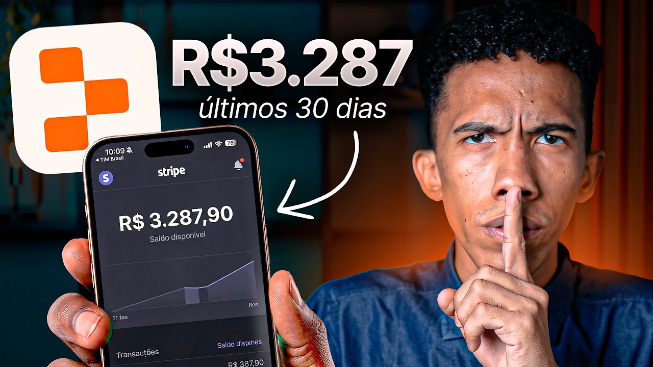 Como CRIEI UM SAAS que me FEZ GANHAR R$2.347,80 em 30 DIAS | Jhonatas Silva