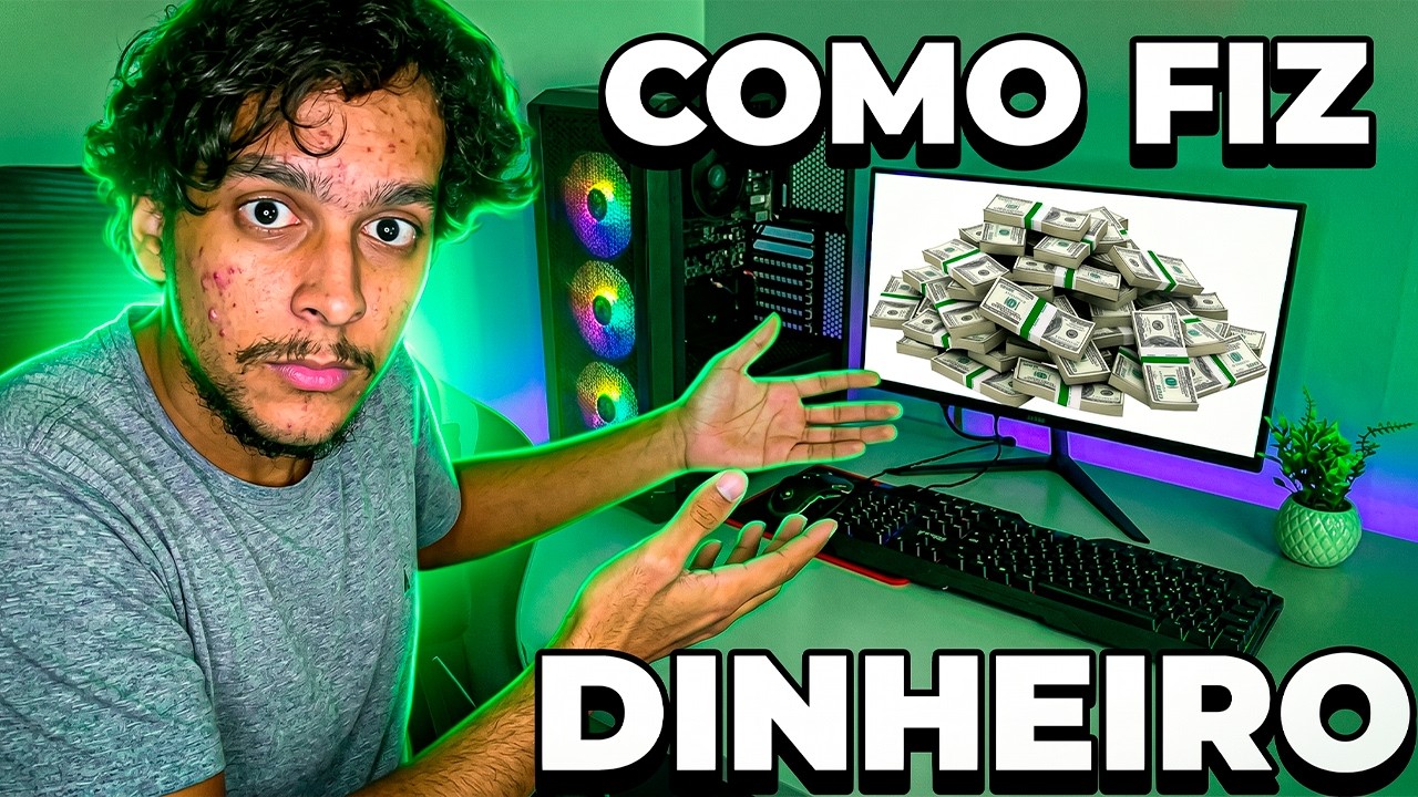 Como EU fiz DINHEIRO na Internet durante todos esses anos (Como eu faria hoje com IA?)