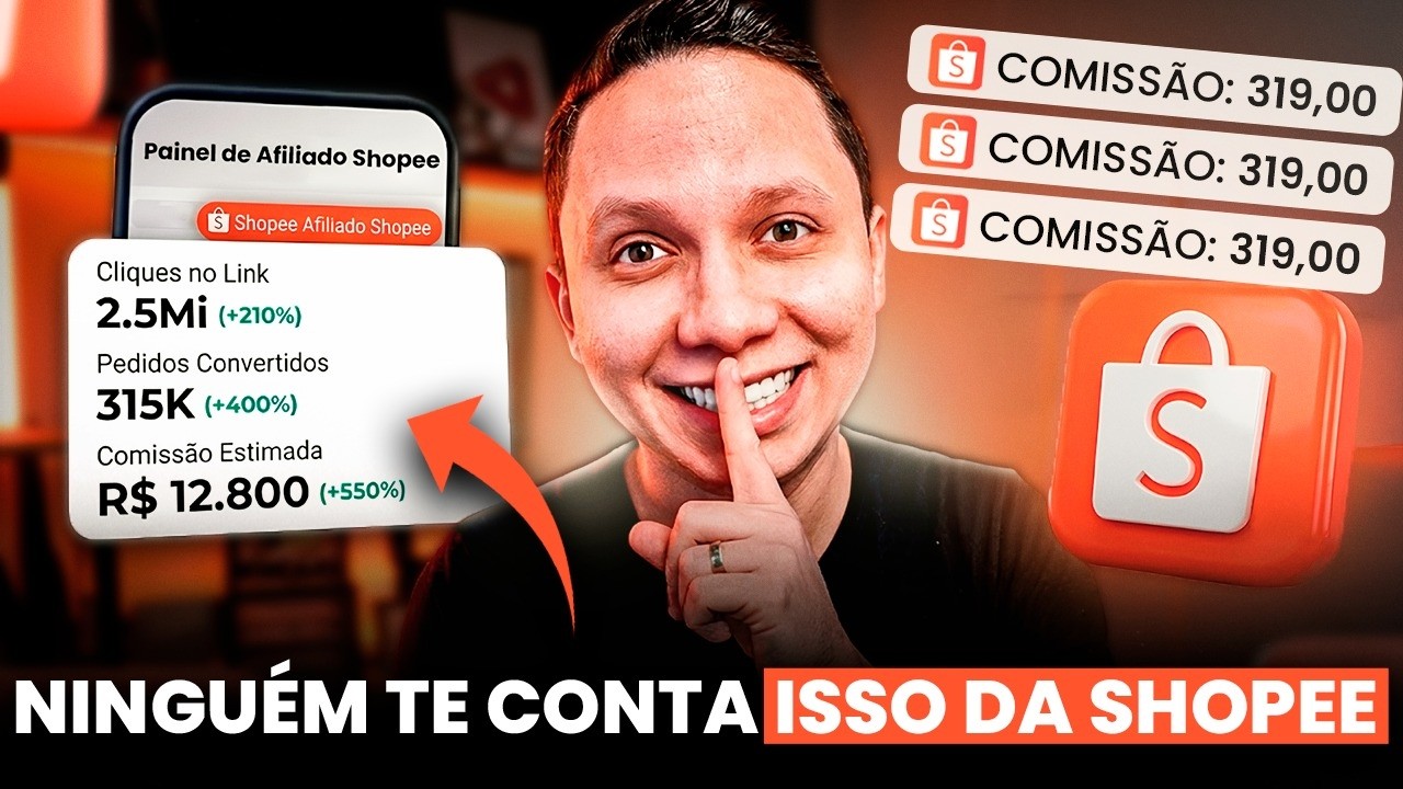 Como Ganhar Dinheiro como AFILIADO SHOPEE em 2026 (Nova Estratégia Que NINGUÉM Está Ensinando)