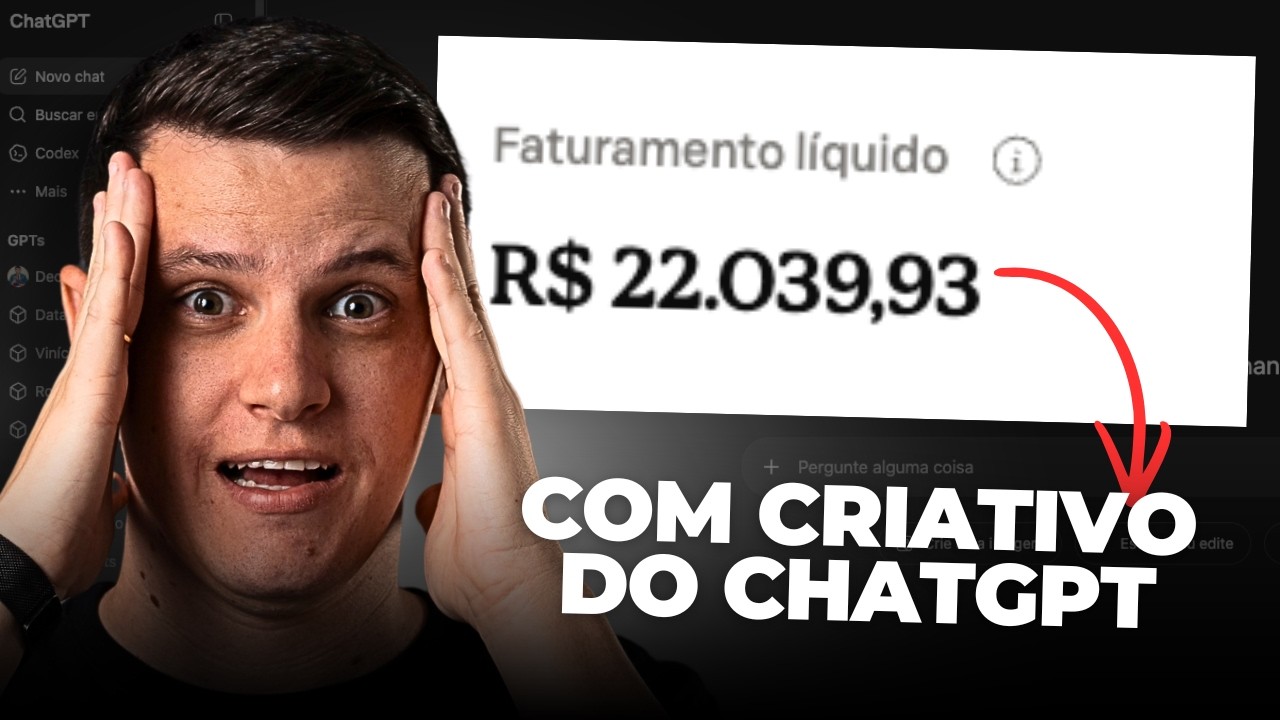 Como criar CRIATIVOS NO CHATGPT que convertem | Tutorial Completo