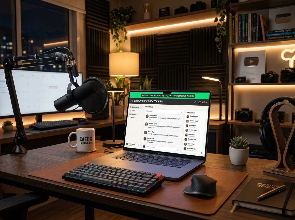 O Fim dos Cursos Online: Como Faturar Alto com Comunidades Pagas em 2026 (O Modelo de Renda Recorrente que Está Substituindo o Infoproduto)