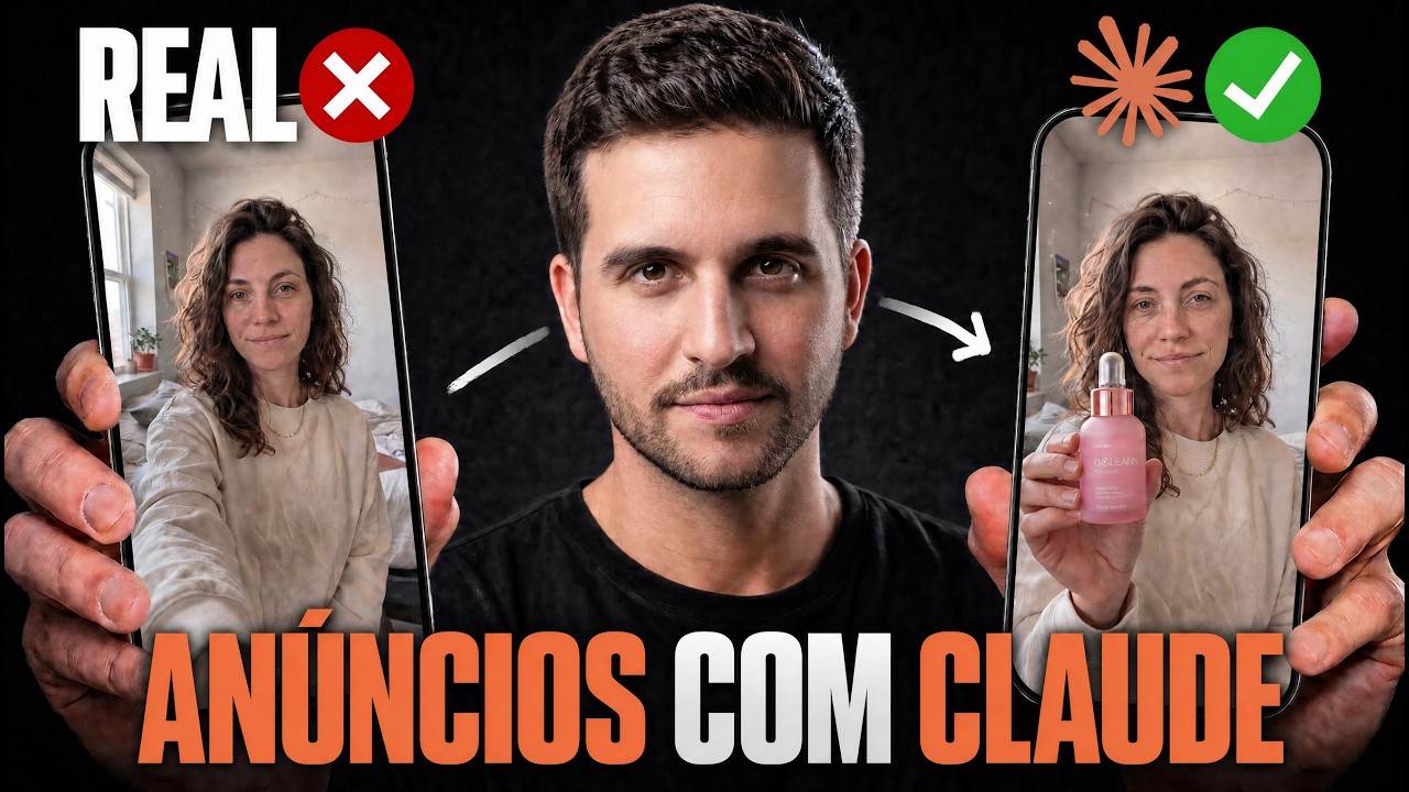 Cria ANÚNCIOS UGC no CLAUDE COWORK em APENAS 10 Minutos!