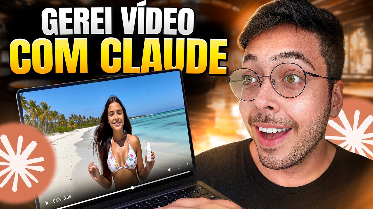 Fiz o meu CLAUDE gerar IMAGENS E VÍDEOS (e superou qualquer outra IA)