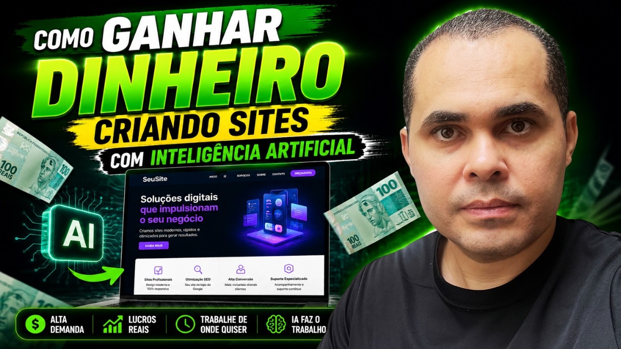 Ganhe Dinheiro Criando Sites com IA (Mesmo Sem Experiência)
