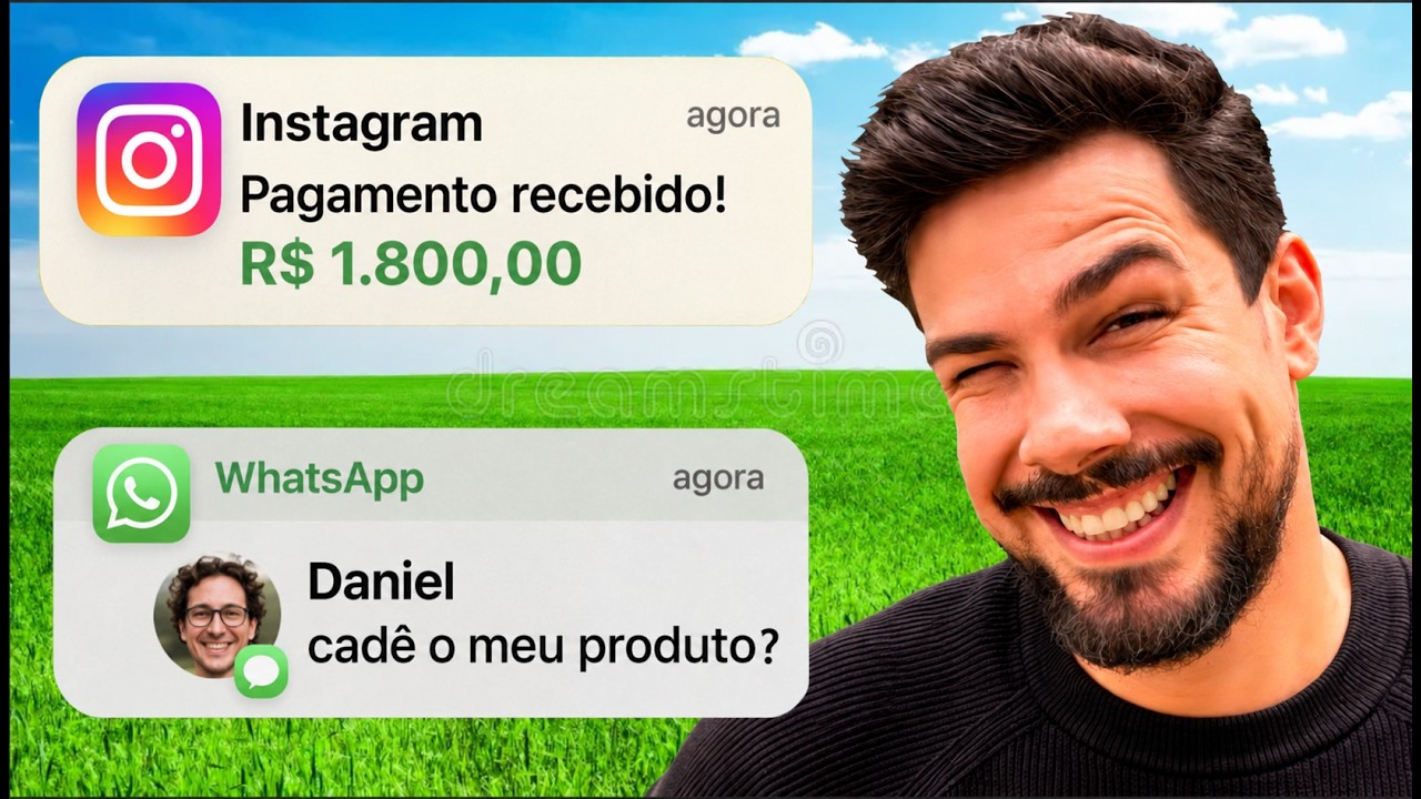 Ganhei DINHEIRO no INSTAGRAM mas SEM VENDER PRODUTOS | Passo a Passo
