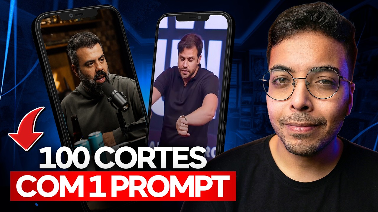 Nova IA que cria VÁRIOS CORTES com apenas 1 PROMPT (viraliza fácil)