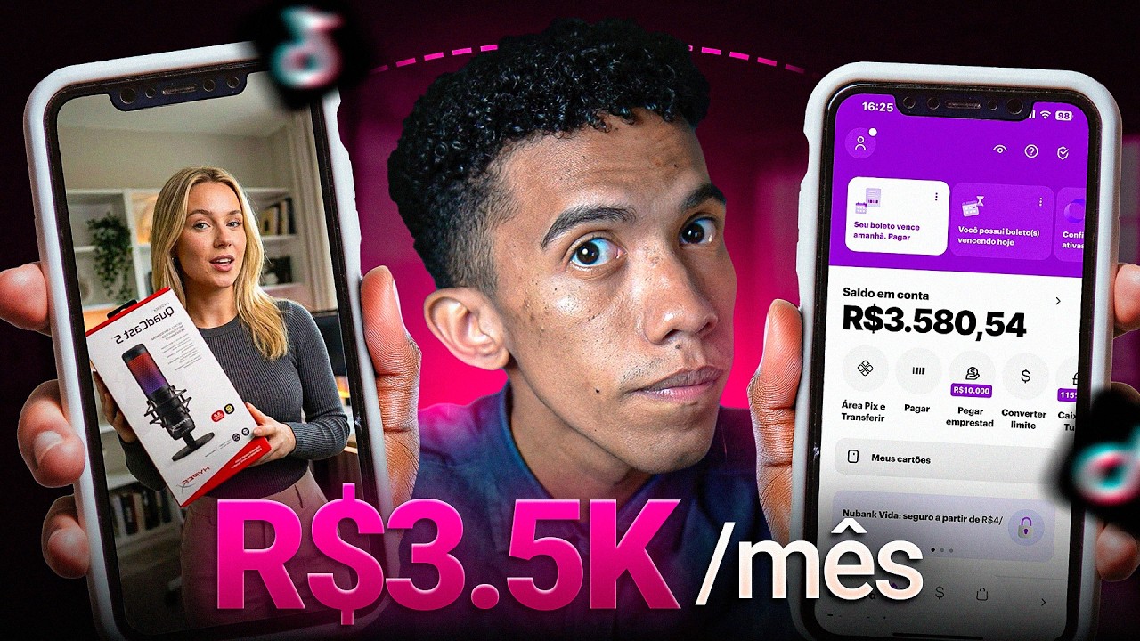 O PLANO PERFEITO para fazer R$3.500 POR MÊS com INFLUENCIADORA DE IA no TIKTOK SHOP | Jhonatas Silva