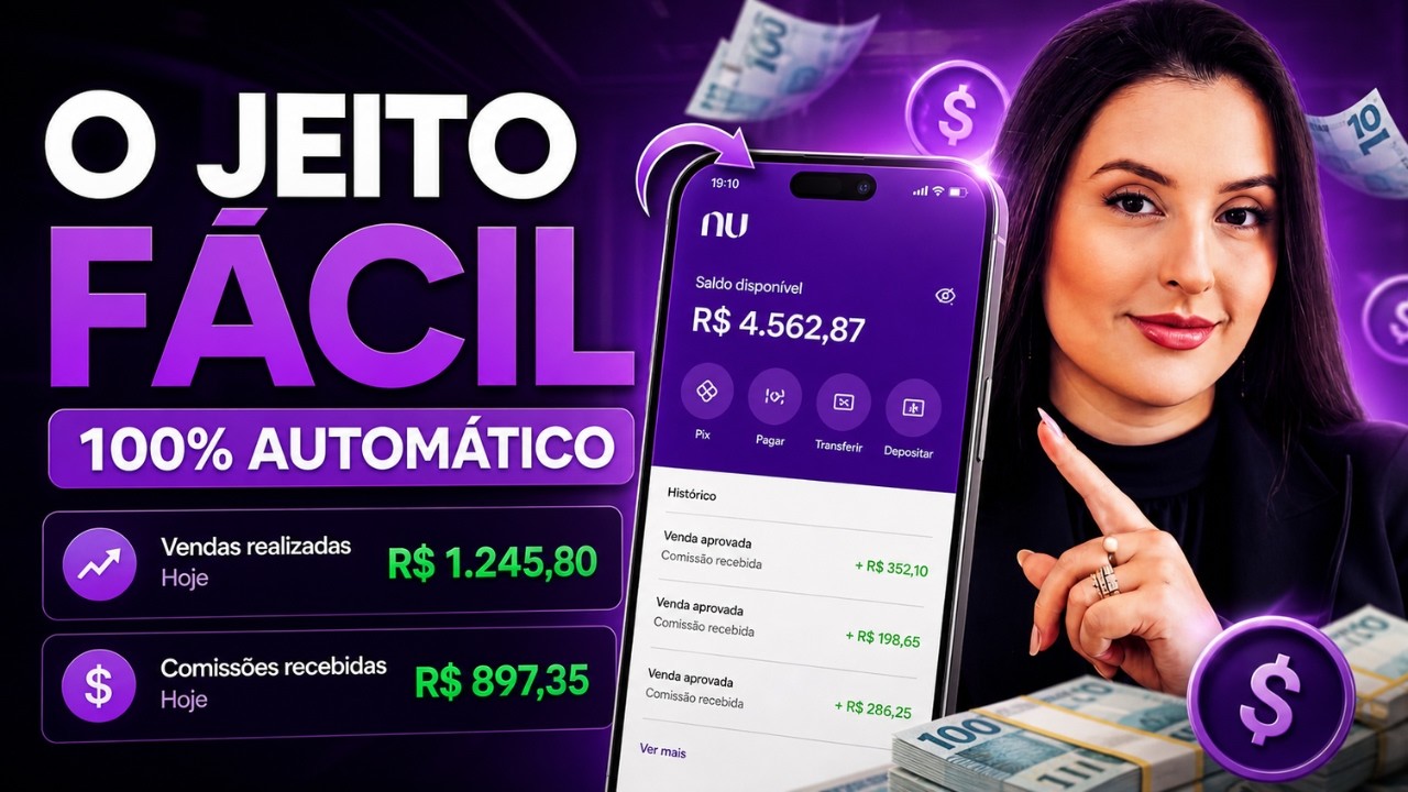 O método mais simples e FÁCIL para vender HOJE como afiliado no automático (passo a passo)