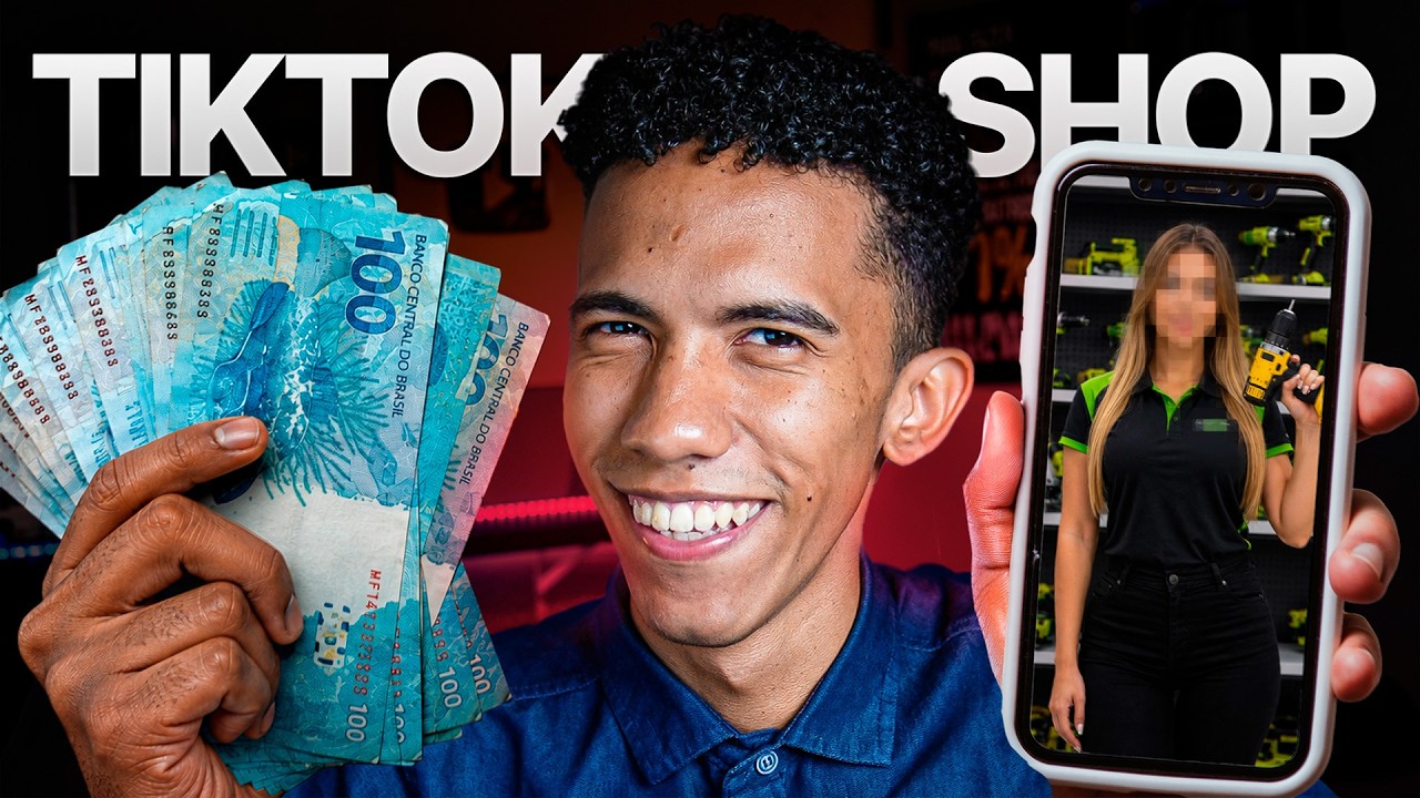 PARA INICIANTES: COMO VENDER NO TIKTOK SHOP USANDO IA (Sem aparecer)
