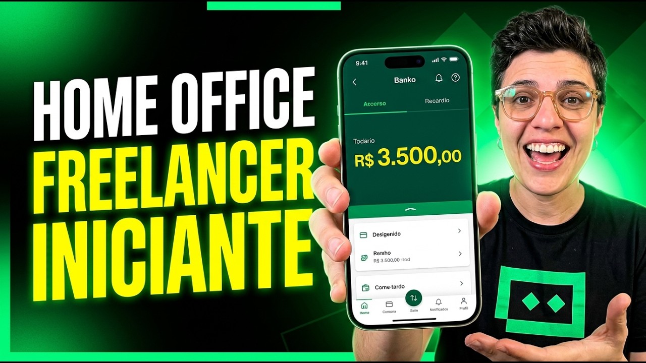 QUALQUER FREELANCER INICIANTE consegue trabalhar home office com a TRAE SOLO