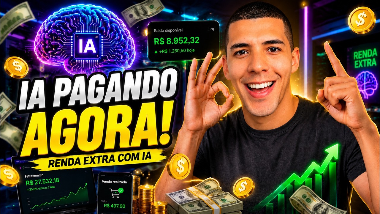 RENDA EXTRA COM IA FUNCIONANDO AGORA