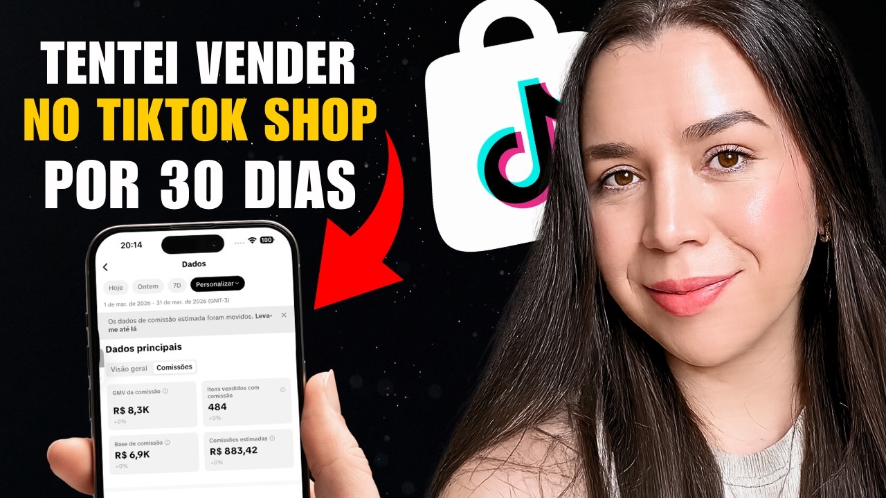 TENTEI VENDER NO TIKTOK SHOP POR 30 DIAS