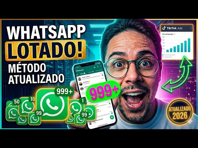 Tráfego Pago TikTok Ads para WhatsApp: Campanha Passo a Passo (Atualizado 2026)