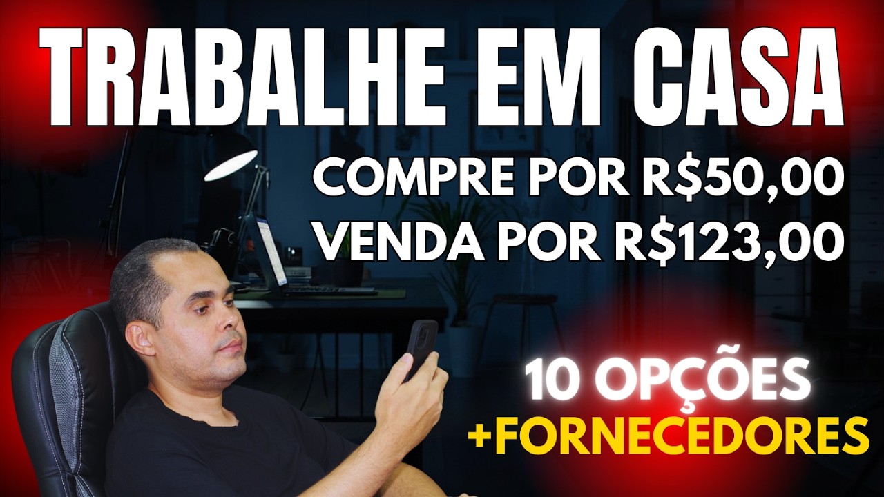 (trabalhe em casa) Onde comprar produto por R$50,00 e vender por R$123,00 na Shopee+Fornecedores