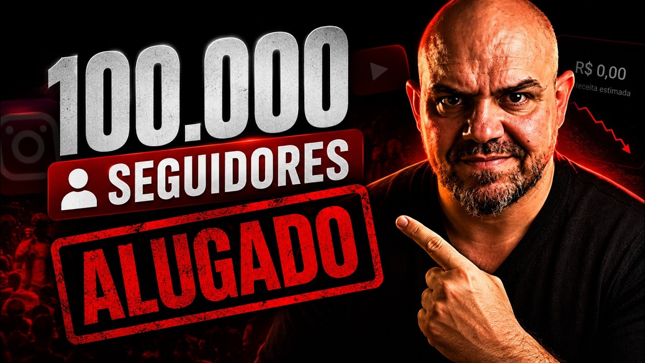 100 MIL INSCRITOS NÃO VALEM NADA SE VOCÊ NÃO TIVER ISSO