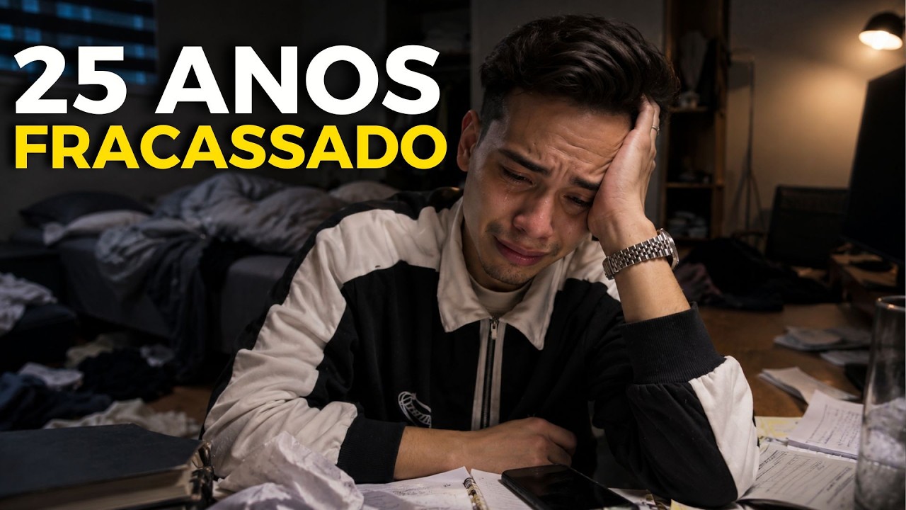 25 ANOS, FRACASSADO, SEM AMIGOS, SEM DINHEIRO E SEM CONQUISTAS