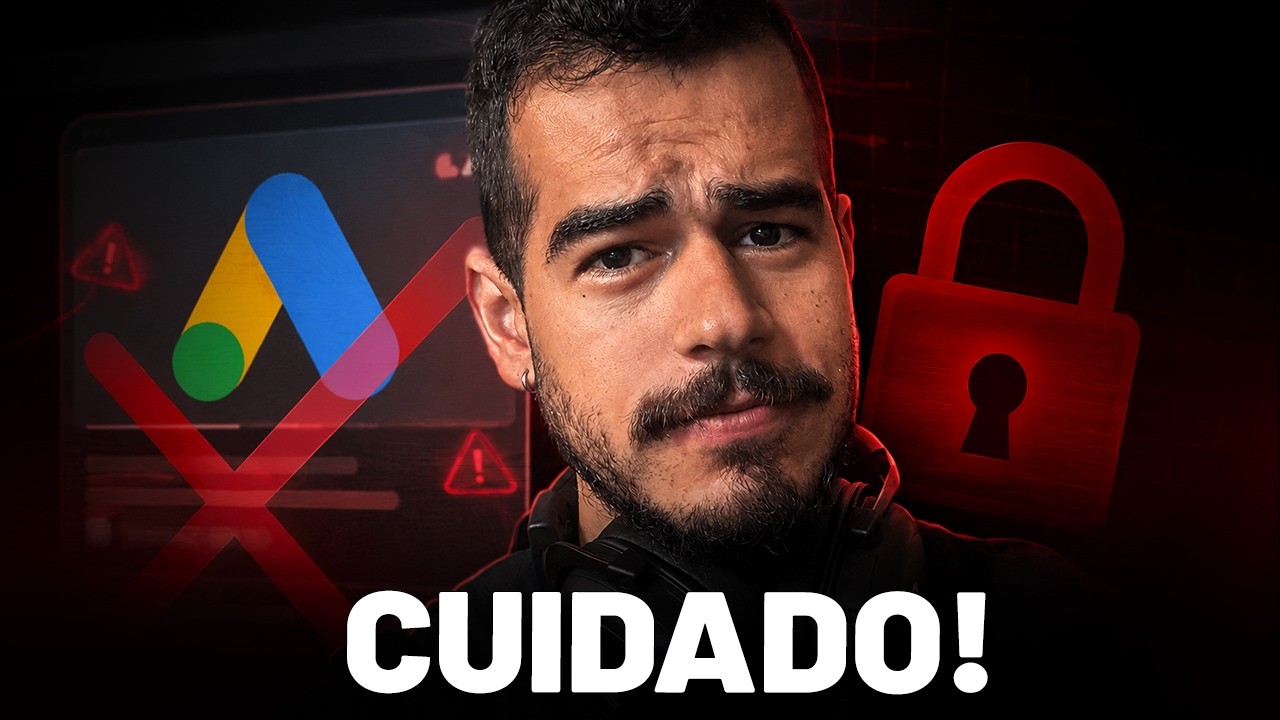 3 ERROS FATAIS QUE ESTÃO BLOQUEANDO SUAS CONTAS NO GOOGLE ADS (Pare Agora!)