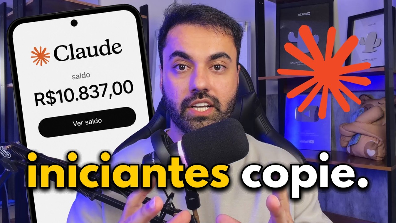 3 Formas de GANHAR DINHEIRO na Internet USANDO CLAUDE! (PASSO A PASSO)