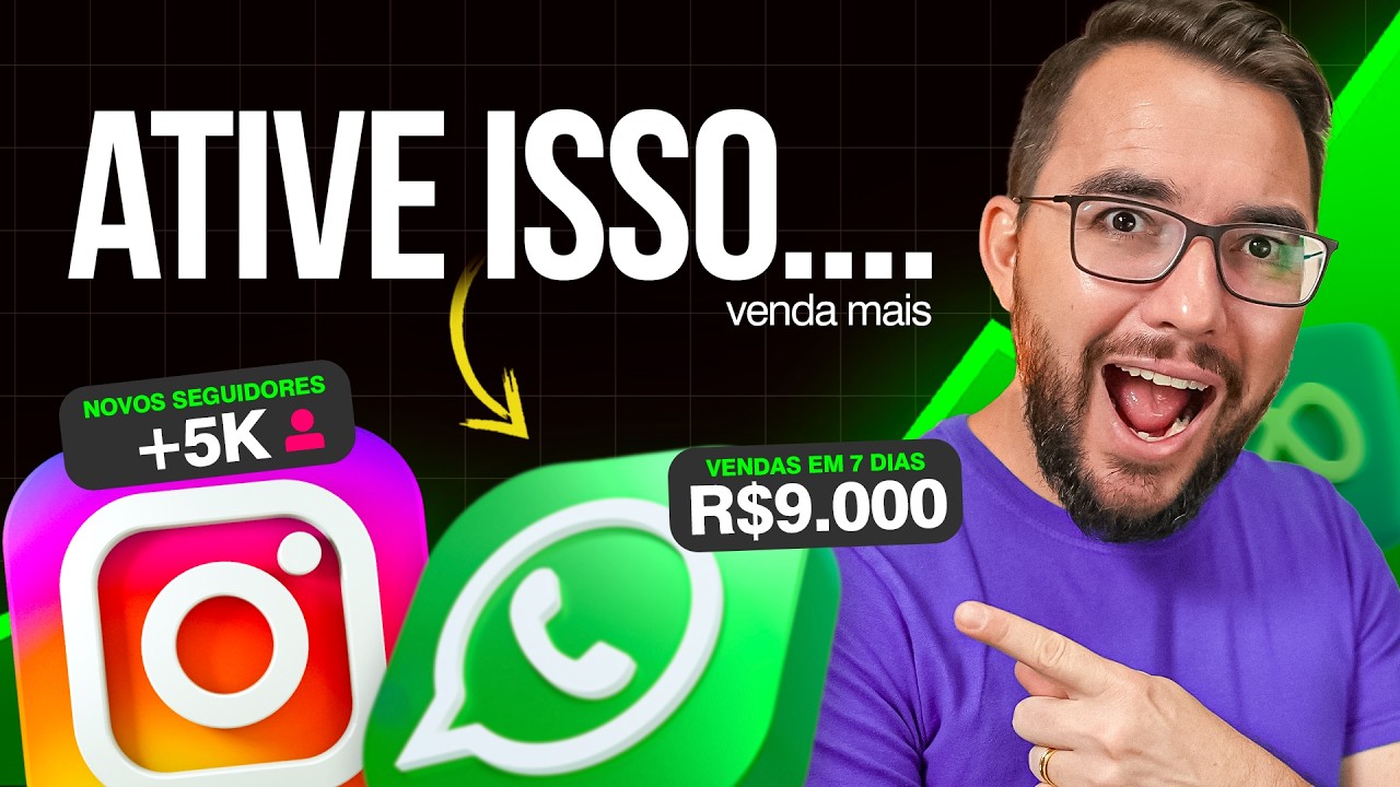 90% não está usando isso no Instagram e WhatsApp (Ative agora!)