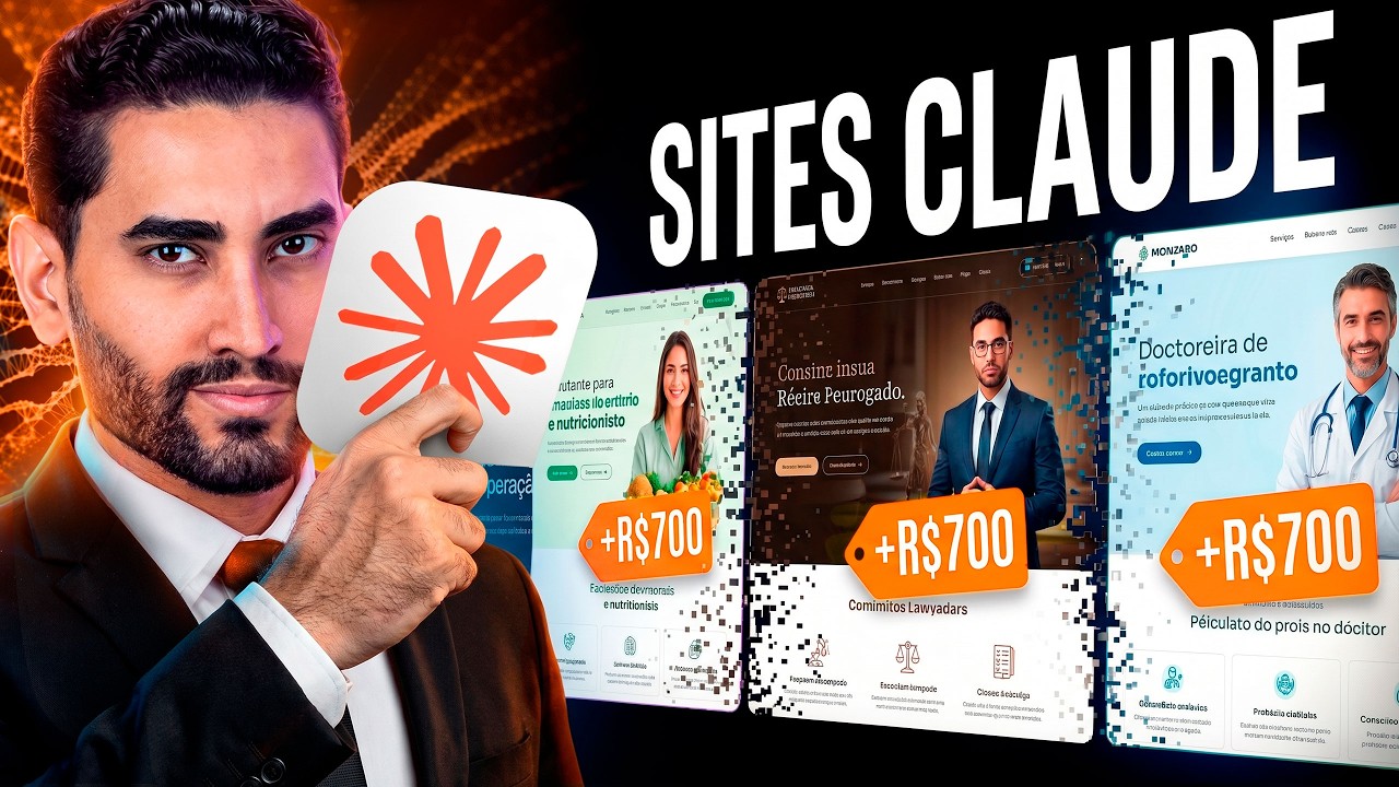 CLAUDE: Crie LANDING PAGES de ALTA CONVERSÃO e VENDA para CLIENTES (Do zero ao Publicado)