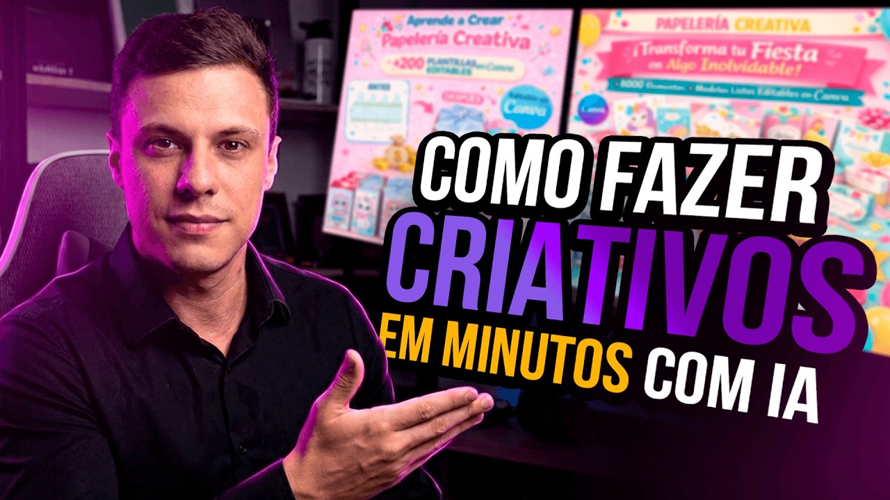 COMO FAZER CRIATIVOS QUE VENDEM USANDO IA (PASSO A PASSO)