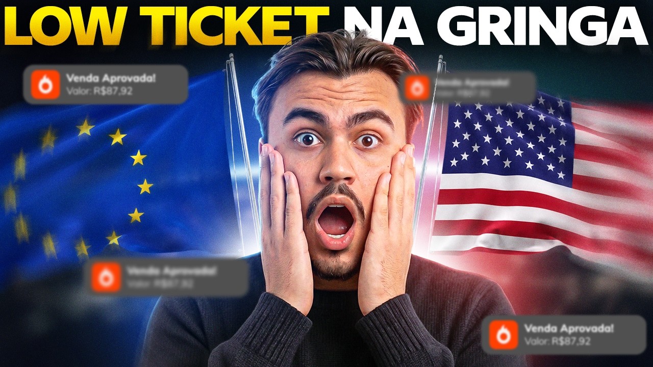 CRIE UM LOW TICKET EM DÓLAR E FAÇA 100 DÓLARES NO PRIMEIRO DIA!