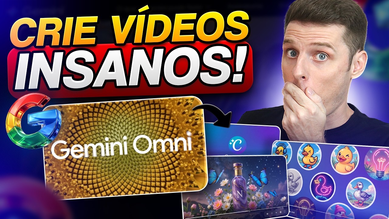 Como Criar Vídeos com o Google Omni (Nova IA do Google)