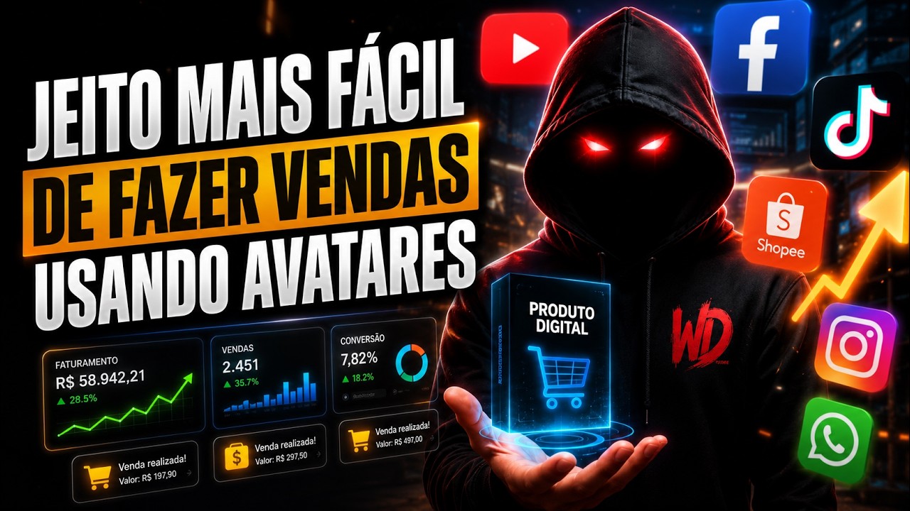 Como Fazer Vendas com Avatares de IA de Forma Simples e Profissional